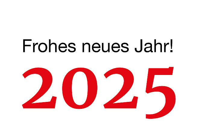 Frohes neues Jahr!