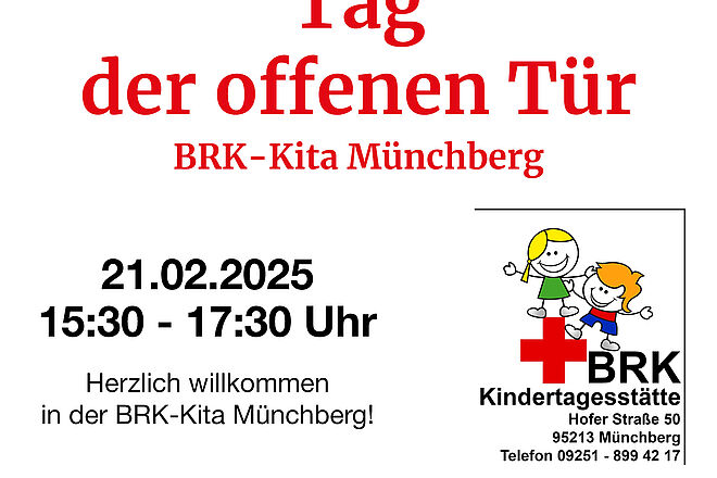 Plakat Tag der offenen Tür